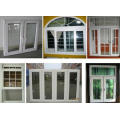 Schiebefenster, Hochwertiges PVC Schiebefenster mit Gitter Designs